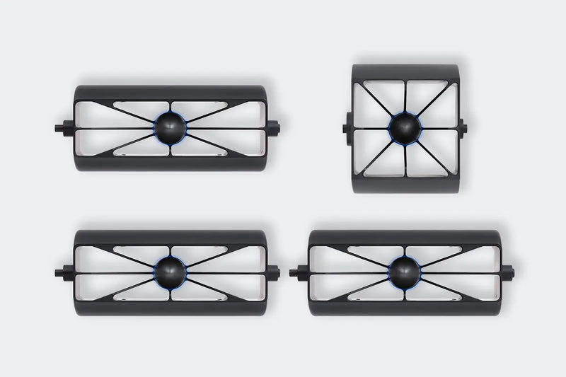 Load image into Gallery viewer, 1973-80 Chevy Truck – Blazer A/C Aluminum Vent Blue LED
