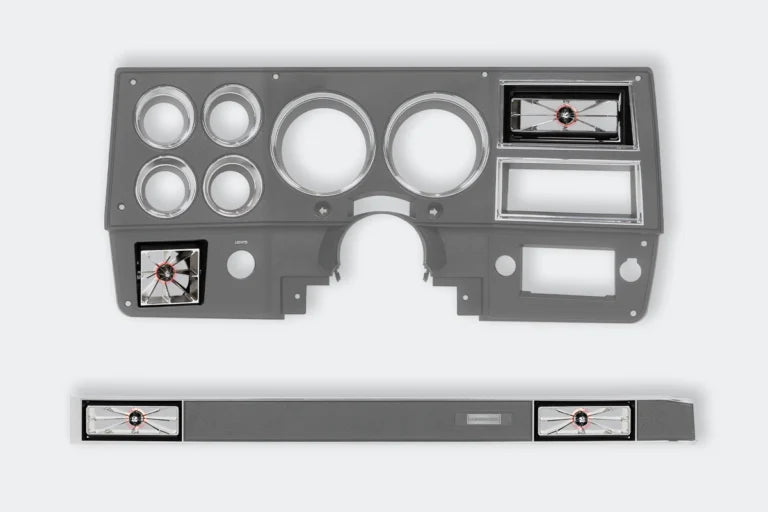 Load image into Gallery viewer, 1981-87 Chevy Truck – Blazer A/C Aluminum Vent Red LED
