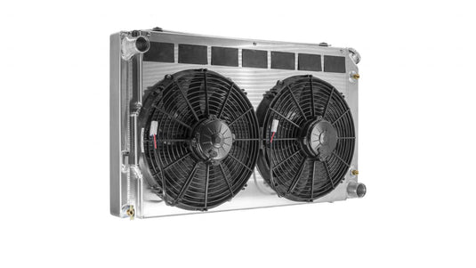 55mm Performance Radiator Module (Chevrolet Camaro 1970-81/Pontiac Firebird 1970-74 SB/BB W/ TOC) W/ Dual 13″ SPAL Fans