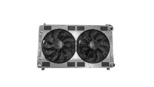 55mm Performance Radiator Module (Chevrolet C10 Truck 1973-87 SB/BB W/ TOC) W/ Dual 16″ SPAL Fans