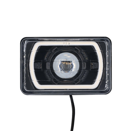 High Beam Black 13W LED FourSix with HDR Switchback Halos