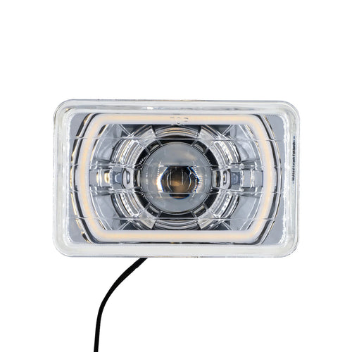 High Beam Chrome 30W LED FourSix with HDR Switchback Halos
