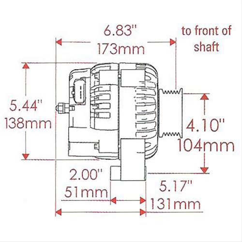 Load image into Gallery viewer, Powermaster Street Alternators 58206
