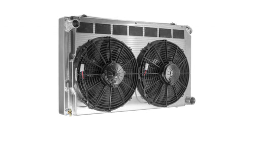 55mm Performance Radiator Module (Chevrolet Camaro 1970-81/Pontiac Firebird 1970-74 SB/BB) W/ Dual 13″ SPAL Fans