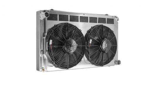 55mm Performance Radiator Module (Chevrolet Camaro 1970-81/Pontiac Firebird 1970-74 SB/BB) W/ Dual 13″ SPAL Fans