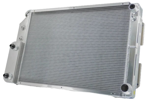 Load image into Gallery viewer, 55mm Performance Radiator Module (Chevrolet Camaro/Pontiac Firebird 1967-69 LS W/ EOC &amp; PSC) W/ Dual 11″ SPAL Fans
