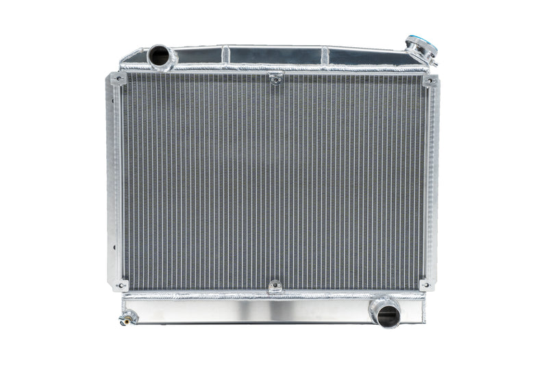 Load image into Gallery viewer, 55mm Performance Radiator Module (Chevrolet Nova/Chevy II 1962-67 SBC W/ TOC) W/ Dual 11″ SPAL Fans
