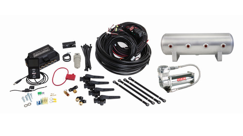 Load image into Gallery viewer, AIR LIFT PERFORMANCE&#39;S  3H (HEIGHT) 1/4 FULL KIT, TANK, COMPRESSOR
