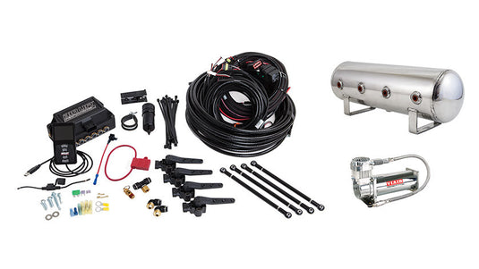AIR LIFT PERFORMANCE'S  3H (HEIGHT) 1/4 FULL KIT, TANK, COMPRESSOR