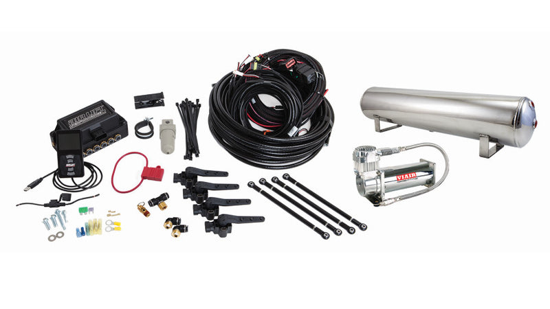 Load image into Gallery viewer, AIR LIFT PERFORMANCE&#39;S  3H (HEIGHT) 1/4 FULL KIT, TANK, COMPRESSOR
