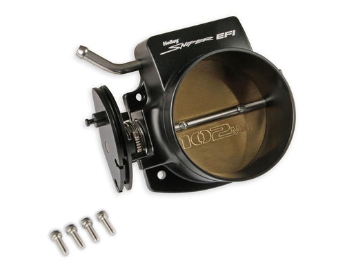 102MM Throttle Body LS Engine, Black with GM IAC provision