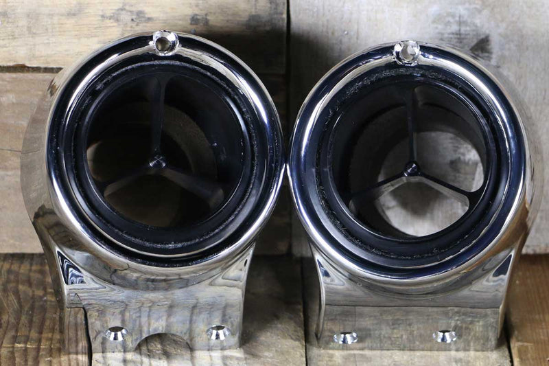 Load image into Gallery viewer, 67-72 Chevy Truck Billet Aluminum Triple Vane A/C Vents with Chrome Bezel
