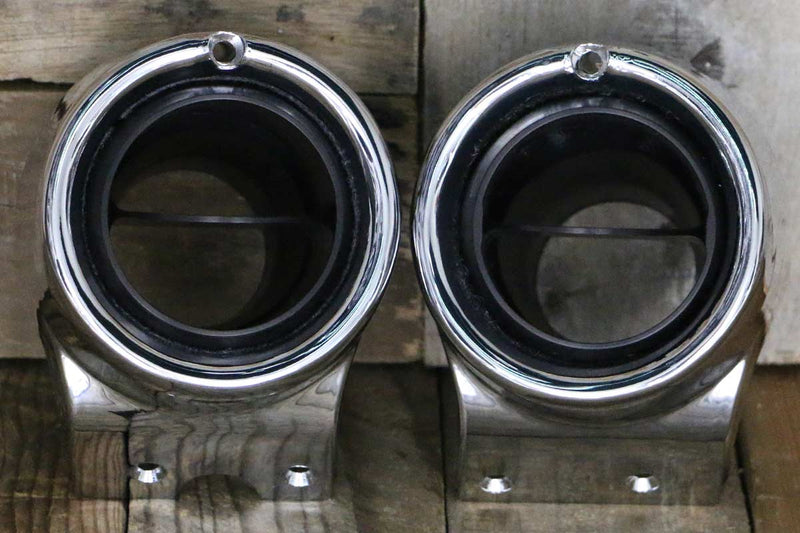 Load image into Gallery viewer, 67-72 Chevy Truck Billet Aluminum Single Vane A/C Vents with Chrome Bezel
