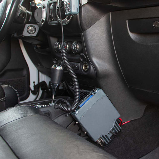 JKU Jeep Radio Kit - with GMR45 POWER HOUSE Mobile Radio for Jeep JKU • 4 Door Only