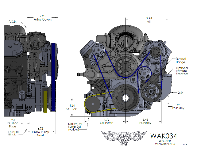 Load image into Gallery viewer, Wegner Automotive LS Pro Touring Accessory Drive Kit
